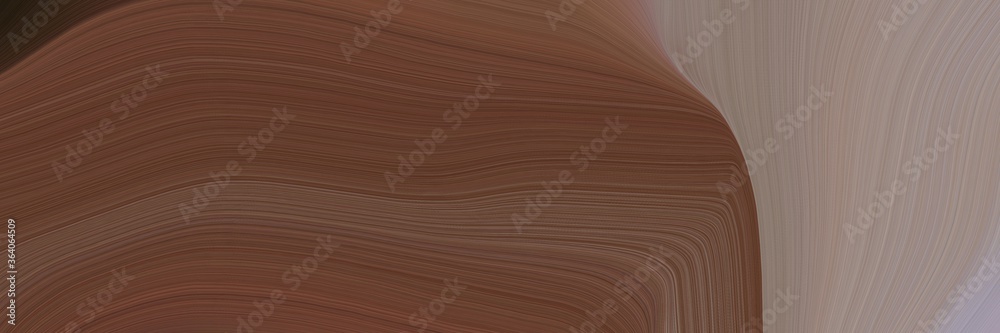 Leinwandbilder abstract colorful horizontal header with old mauve, gray gray and old lavender colors. fluid curved 