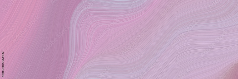 Poster abstract surreal header design with pastel violet, rosy brown and plum colors. fluid curved lines with dynamic flowing waves and curves for poster or canvas