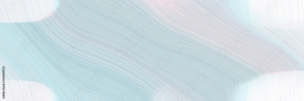 Poster abstract dynamic designed horizontal header with light gray, white smoke and lavender colors. fluid 