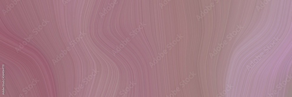 Poster abstract modern designed horizontal banner with rosy brown, pastel purple and pastel brown colors. f