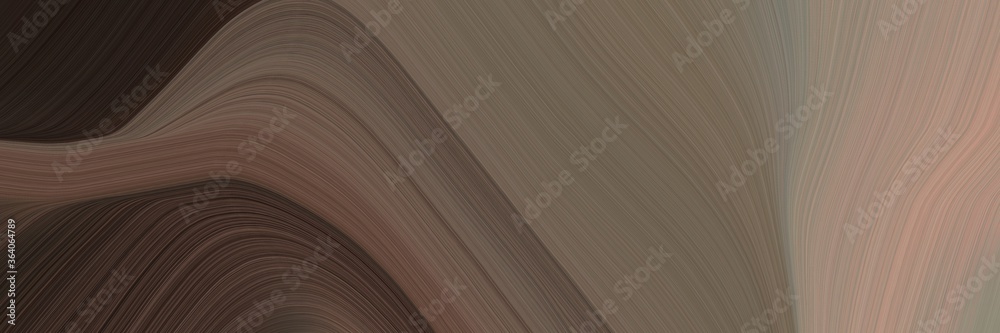 Leinwandbilder abstract colorful horizontal header with pastel brown, very dark pink and rosy brown colors. fluid c