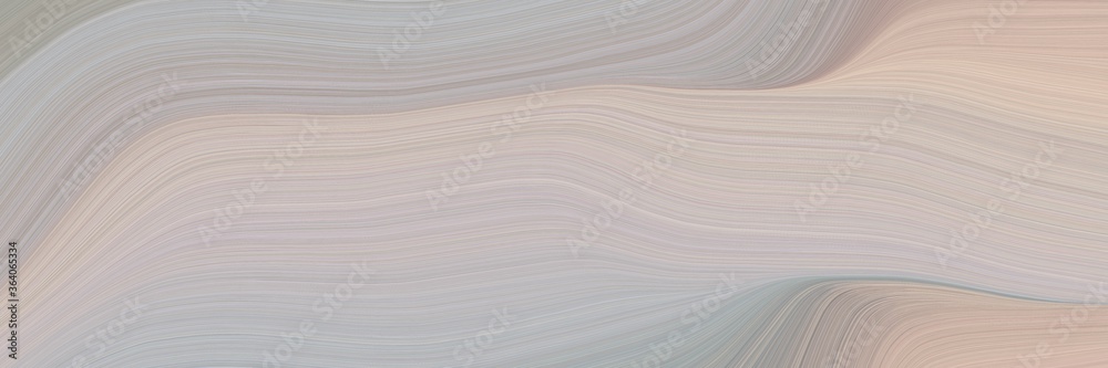 Aufkleber abstract dynamic header with silver, dark gray and light slate gray colors. fluid curved flowing waves and curves for poster or canvas