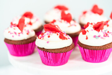 Red velvet cupcakes