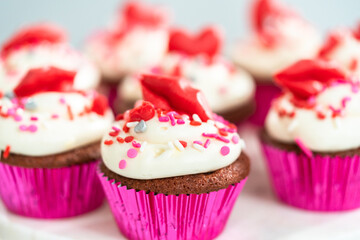 Red velvet cupcakes