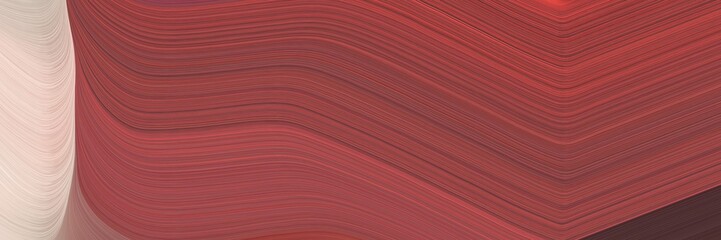 abstract dynamic header with sienna, baby pink and old mauve colors. fluid curved lines with dynamic flowing waves and curves for poster or canvas
