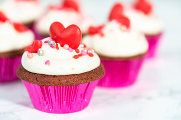Red velvet cupcakes