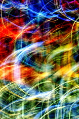 abstract, colorful, ornate stars and lines as backgrounds