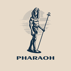 Egyptian ruler Pharaoh.