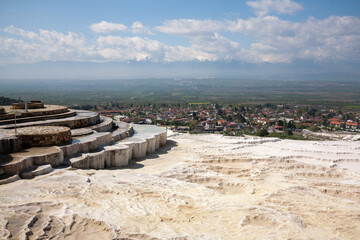 Fototapeta premium Pamukkale, meaning 