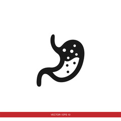Stomach icon vector
