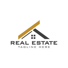 Real estate logo template