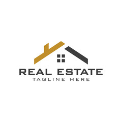 Real estate logo template