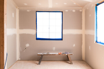 House renovation ready for painting