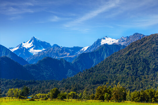 The highest peak of New Zealand