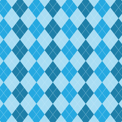 Fototapeta premium Seamless pattern argyle style. Tartan background. Vector illustration.
