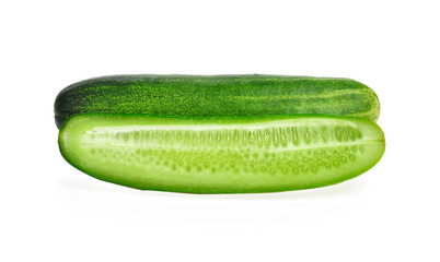 cucumber isolated on white background