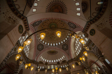 Obraz premium Suleymaniye Mosque Istanbul Turkey