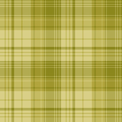 Seamless pattern in simple swamp yellow colors for plaid, fabric, textile, clothes, tablecloth and other things. Vector image.