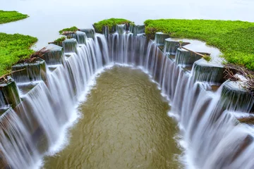  Water dam for agricultural plant, Binhduong province, Vietnam. © ducvien
