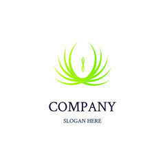 logo design templates - emblems for holistic medicine centers, yoga classes, natural and organic food products and packaging