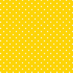 Polka dot seamless pattern. Dotted background. Vector illustration.