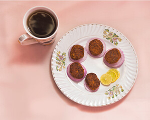 breakfast with coffee