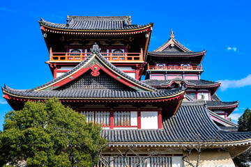 Naklejka premium 京都 伏見桃山城