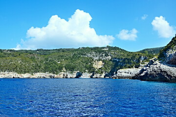 Greece,the island of Paxos-look at Mausmouli Bay