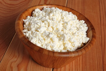 Bowl of cottage cheese