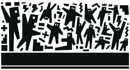 relations people - vector illustration