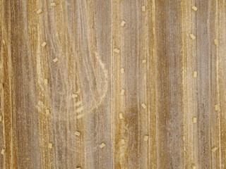 Obraz premium Background from stubble and straw bales taken from a height.