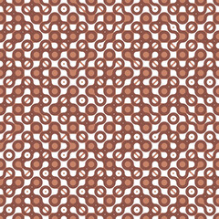Monochrome Truchet repeat design. Geometric seamless pattern for wallpapers, web page backgrounds, surface textures, fabric, carpet, home décor.
