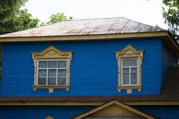 Old ethnic huts and houses of Ukrainians in Pereyaslav