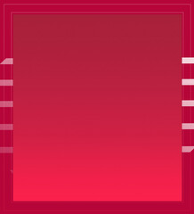 Obraz premium Modern Empty Dark Pink Frame Box On Stripes Background-For Social Media, Banner, Poster, Flyer & Card.