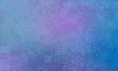 Grunge colored background blue with magenta, with spots and blots. Elegant with saturated colors background. Cosmic shades.