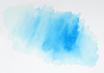 Abstract watercolor on a light background