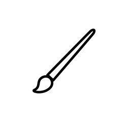 Obraz premium Brush icon vector logo design template