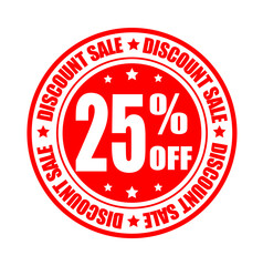 25 Percentage Off Vector Graphics