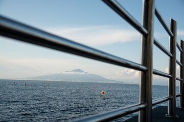 Vesuvio visto dalla costiera sorrentina