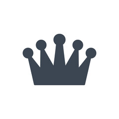 Crown Icon. premium, victory, Achievement (vector illustration)