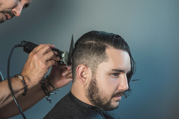 mens haircut at home