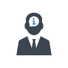 Account Info Icon. user, profile, information (vector illustration)