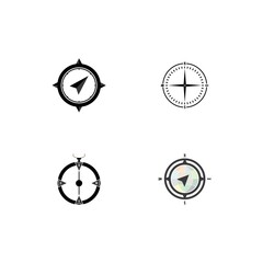 Fototapeta na wymiar compas logo