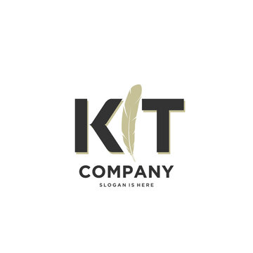 Initial KTK letter Unique attractive creative modern luxury beauty fur ornament monogram logo. design vector logotype.