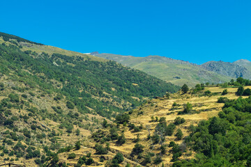 Fototapeta premium high mountains of the Sierra Nevada mountain range