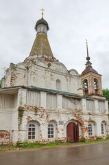 Peter the Metropolitan Church in Pereslavl-Zalessky, Yaroslavl region. Golden ring of Russia