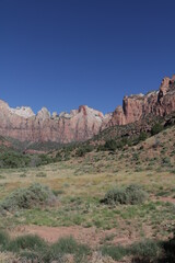 Exploring Zion National Park in summer