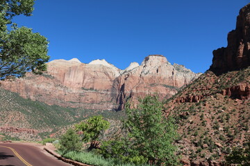Exploring Zion National Park in summer