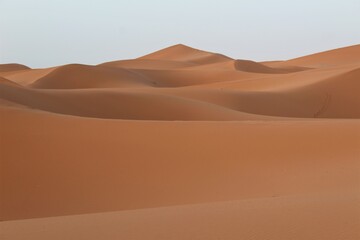 Fototapeta na wymiar Dunas desierto del Sahara 