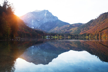 beautiful mountain lake